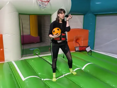 Gros challenge sportif pour Estelle à Square Indoor !